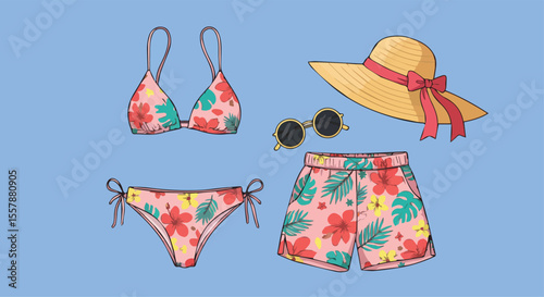 Summer Beachwear Collection