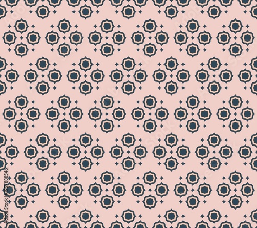 seamless pattern tribal geometric figures abstract background with ornamental decorative elements