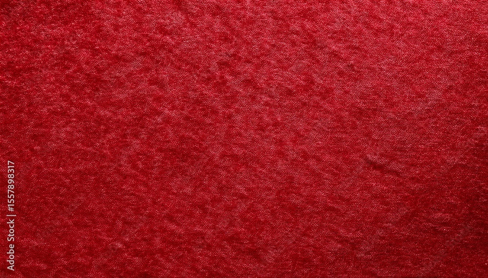 red felt background