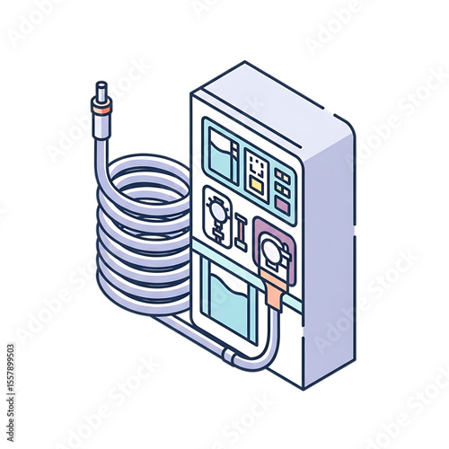 Hemodialysis machine for blood purification in kidney care.