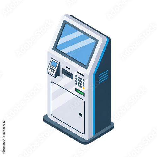 Medical check-in kiosk for automated patient registration.