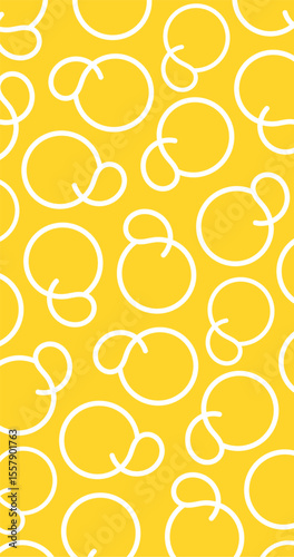 seamless background with curved lines