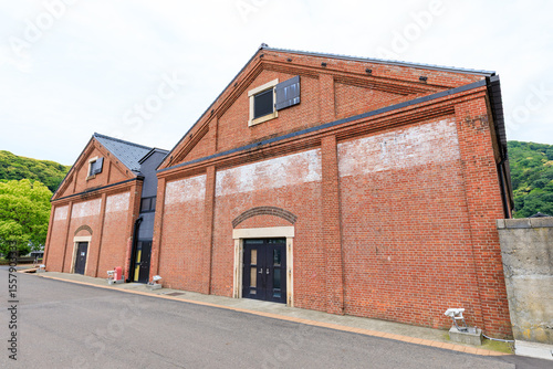 初夏の敦賀赤レンガ倉庫　福井県敦賀市　Tsuruga Red Brick Warehouse in early summer. Fukui Pref, Tsuruga City. photo