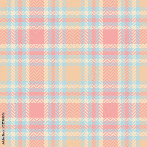 Pastel plaid pattern.  Soft, delicate colors create a gentle, romantic texture ideal for fashion, home décor, or stationery designs.
