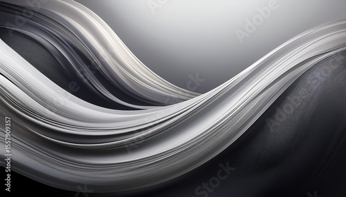 sleek gray swoosh abstract speed elegant fluidity subtle curves curve art smooth