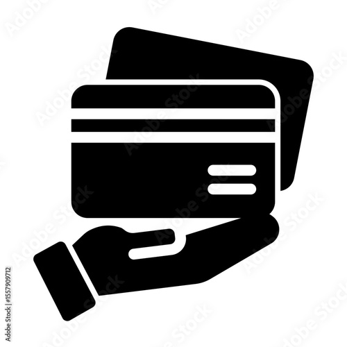 Credit and Debit Card Payment Icon from Financial Services Collection (Solid Lineal style)