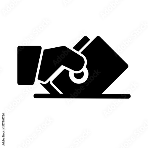 Bank Deposit and Cash Savings Icon from Financial Services Collection (Solid Lineal style)
