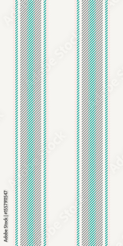 Valentines day stripe lines fabric, sixties seamless textile vertical. Uide pattern background texture vector in white and grey colors.