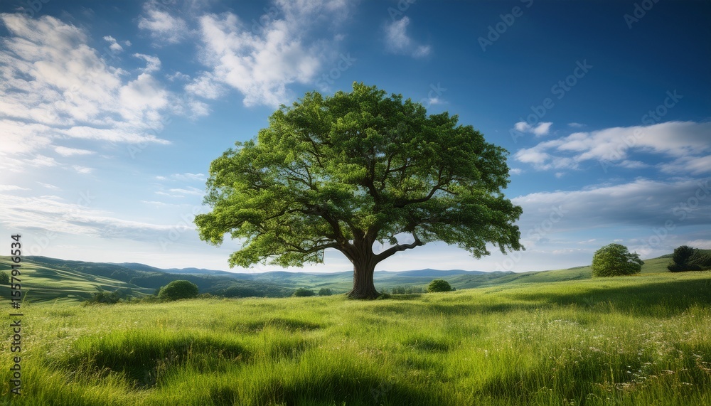 Obraz premium arbol del prado