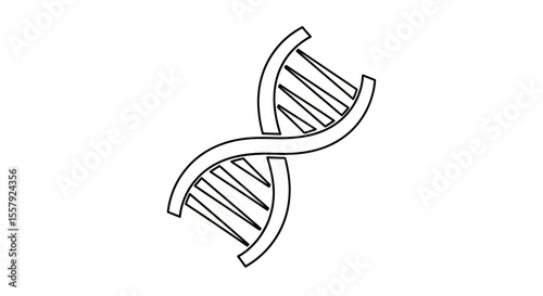 Dna structure helix genetic code molecule biology science healthcare medical research genome deoxyribonucleic acid vector