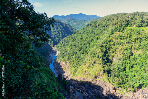 The Barron River is located on the Atherton Tablelands inland from Cairns in North Queensland, Australia
