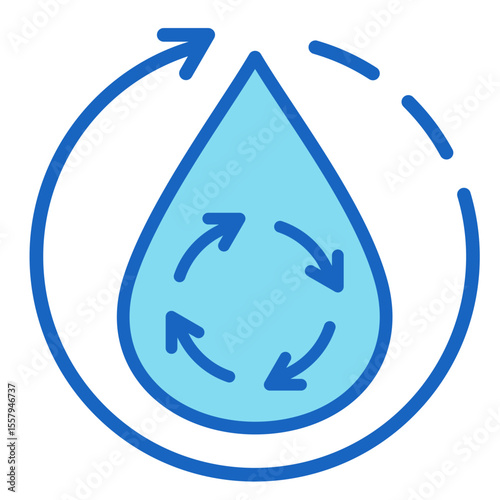 Renewable Resources  Icon Element For Design	