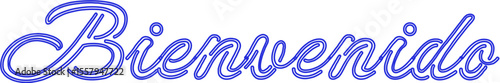 Bienvenido, fondo transparente, palabra png