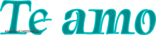 te amo, diseño vectorial positivo, PNG sin fondo