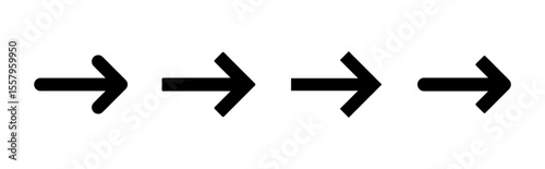 Arrow icon set. Arrow symbol. Arrow sign for your web design.