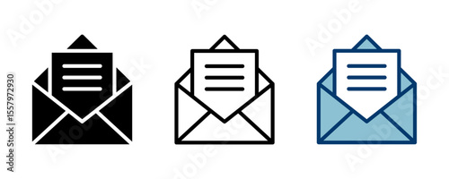 Mail vector vector icon isolated on white background. E-mail icon. Envelope illustration. Message