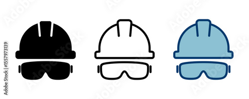 Helmet icon vector isolated on white background. Motorcycle helmets. Racing helmet. construction helmet icon. Safety helmet