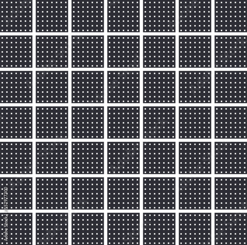 Lattice or honeycomb tiles form the background.