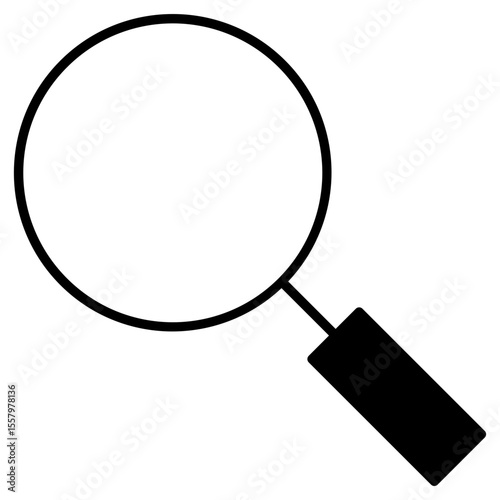 magnifying glass, magnifier, search, magnifying, research icon