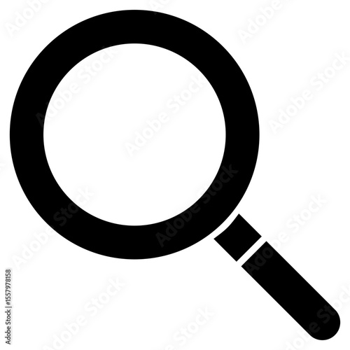 magnifying glass, magnifier, search, magnifying, research icon