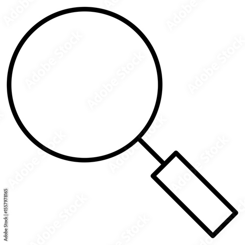 magnifying glass, magnifier, search, magnifying, research icon