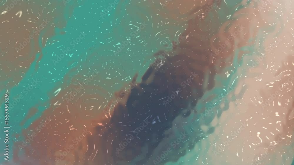 Textura abstrata em tons pastéis com efeito de água