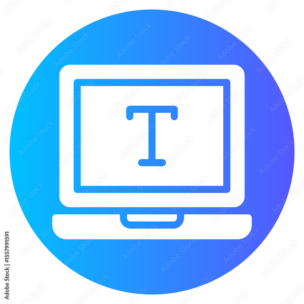 text gradient icon text gradient icon
