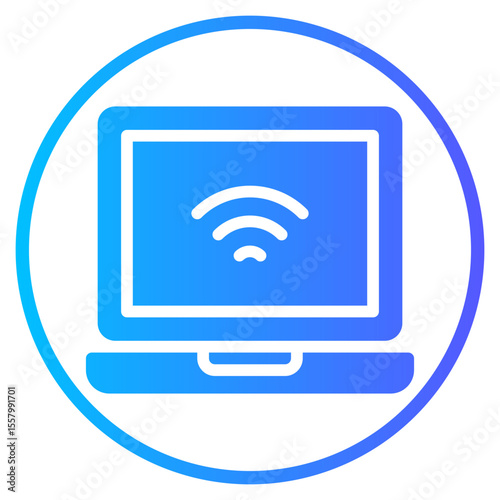 wifi gradient icon