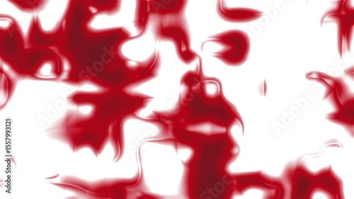 red soft background abstract video