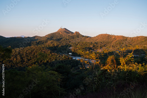 Fim de tarde na Serra do Curral em Belo Horizonte, 