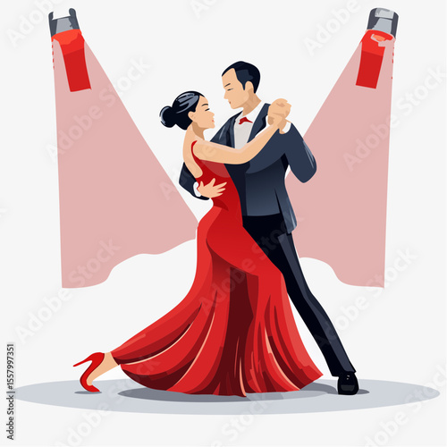 dancing couple dancing