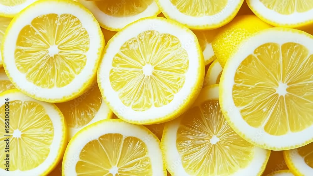lemon slices background