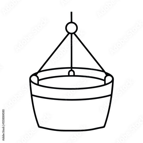 vector illustration of a tin can isolated on white