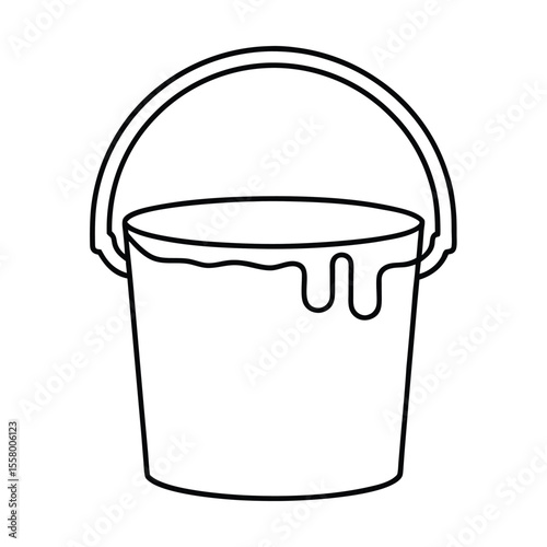 bucket of paint