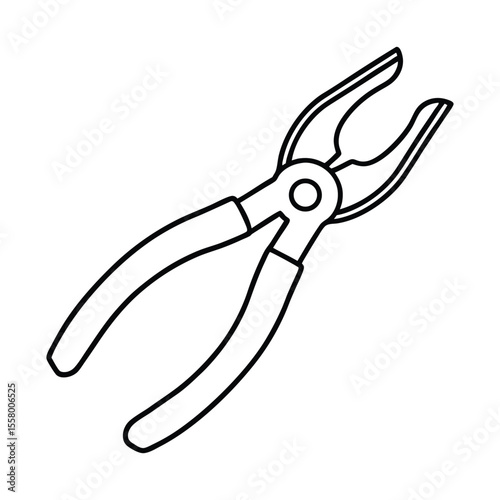 scissors isolated on white