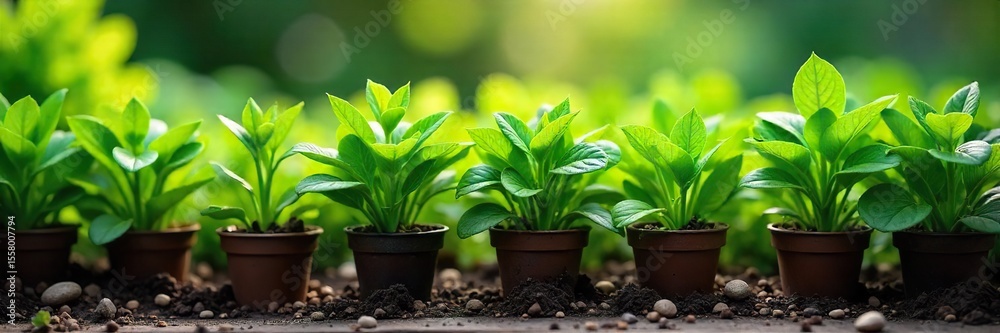 Vibrant Green Bedding Plants Ready for Spring Planting ? Lush Foliage, Home D?cor Vibrant Green Bedding Plants Ready for Spring Planting ? Lush Foliage, Home D?cor