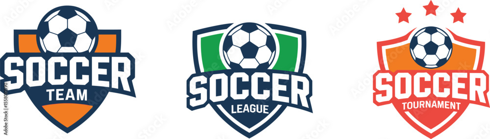 High-Quality Soccer Logos for Teams, Leagues, and Tournaments

