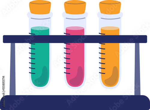 Test Tubes in Rack

