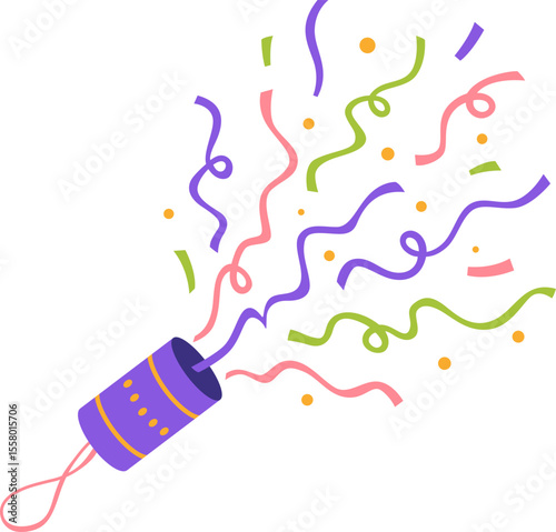 Party Popper Confetti Celebration