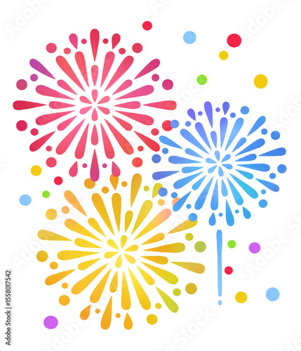 花火のイラスト
