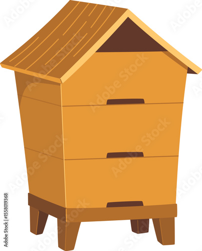 Beehive Illustration


