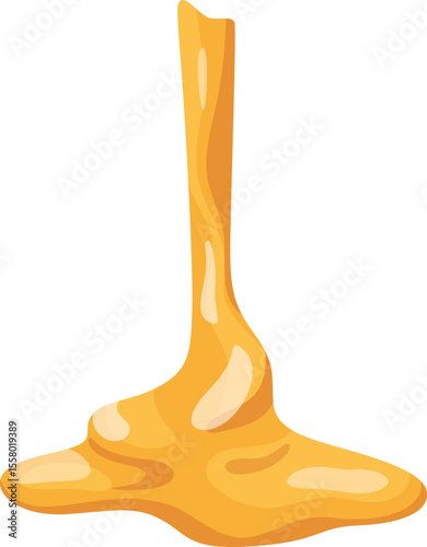 Golden Honey Dripping Sweetly Downward