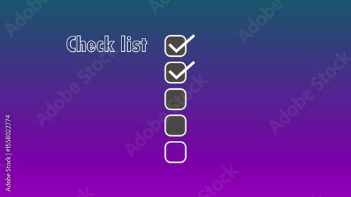 Checklist and task management concept with businessman marking digital boxes. Perfect for productivity, workflow planning, time management, digital organization, and business execution