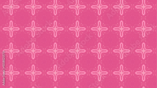 Geometric modern pattern with lines and decorative elements.