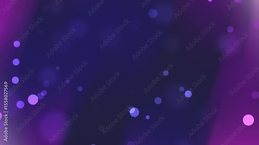 Abstrato, Névoa Violeta e Roxa com Bokeh