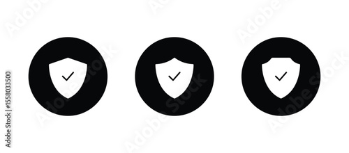 Shield icon. Protection, security icon vector for web site	