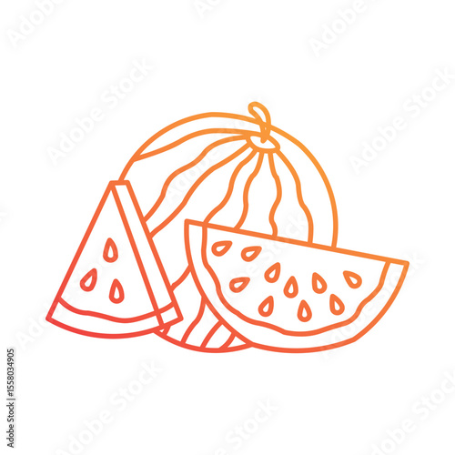Watermelon Icon