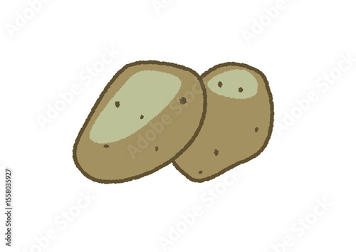 じゃがいものイラスト