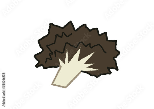 まいたけのイラスト