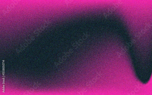 purple, pink, black trendy vibrant gradient, grain blur texture, copy space template design. Vector illustration